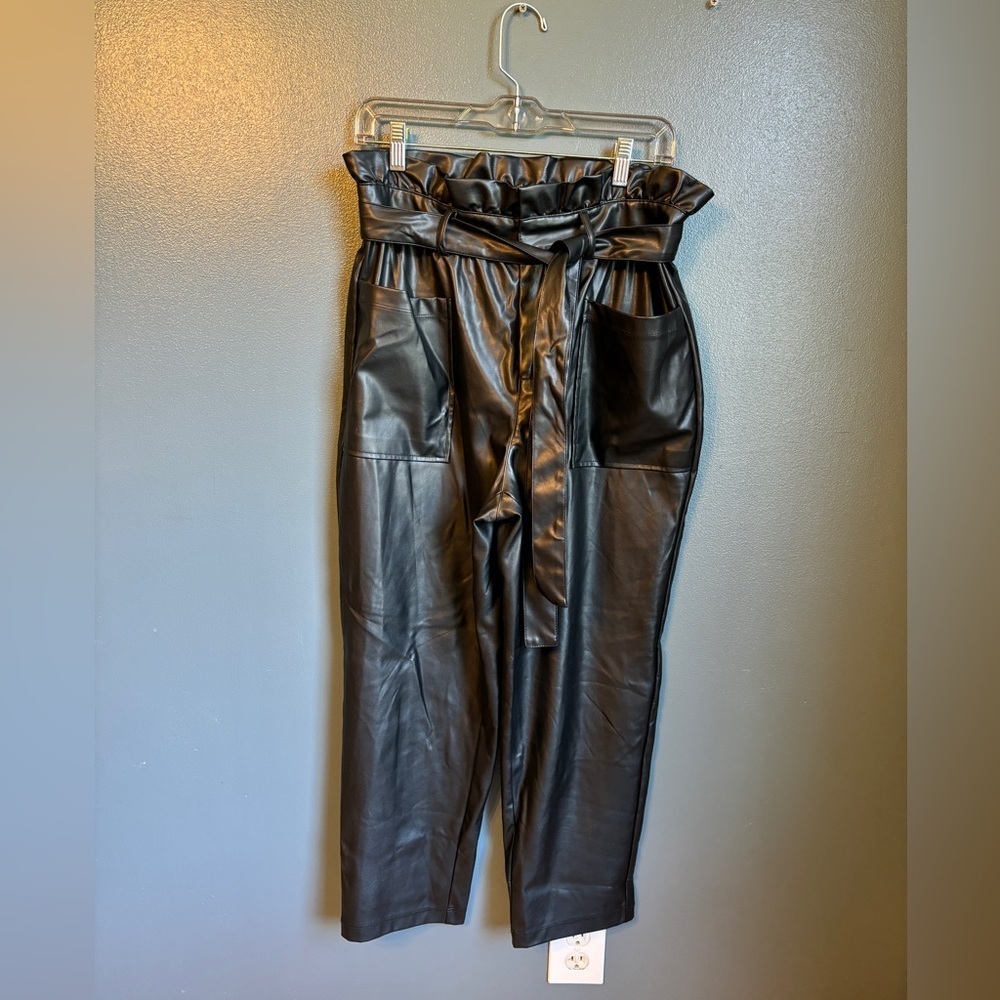Who What Wear Faux Leather Pants